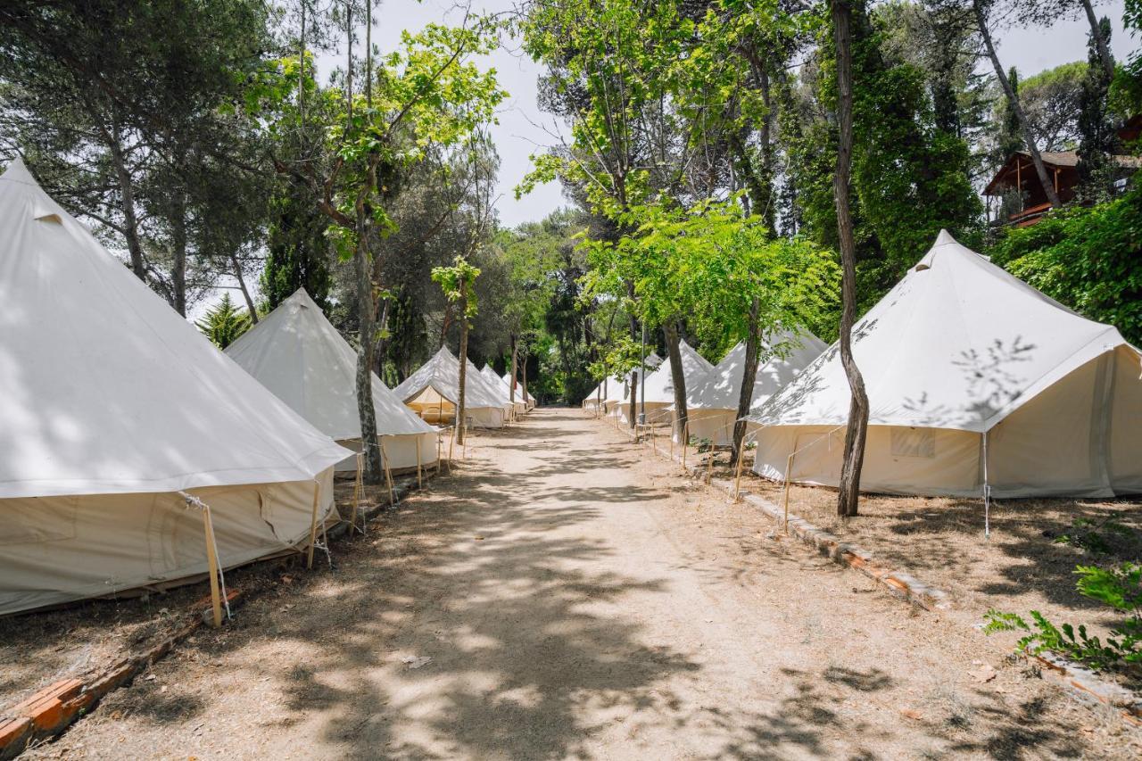 Camping Santa Elena Lloret de Mar Bagian luar foto