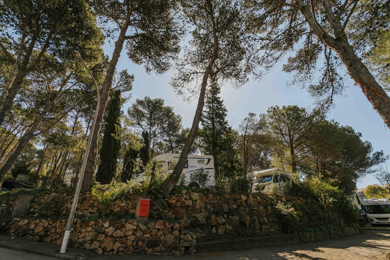 Camping Santa Elena Lloret de Mar Bagian luar foto