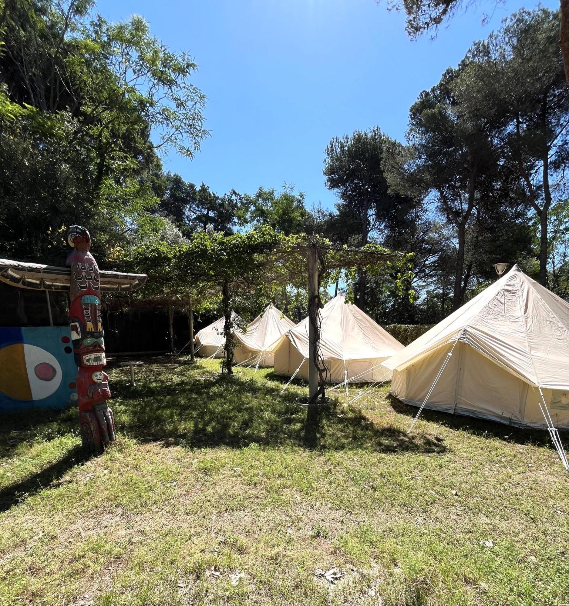 Camping Santa Elena Lloret de Mar Bagian luar foto
