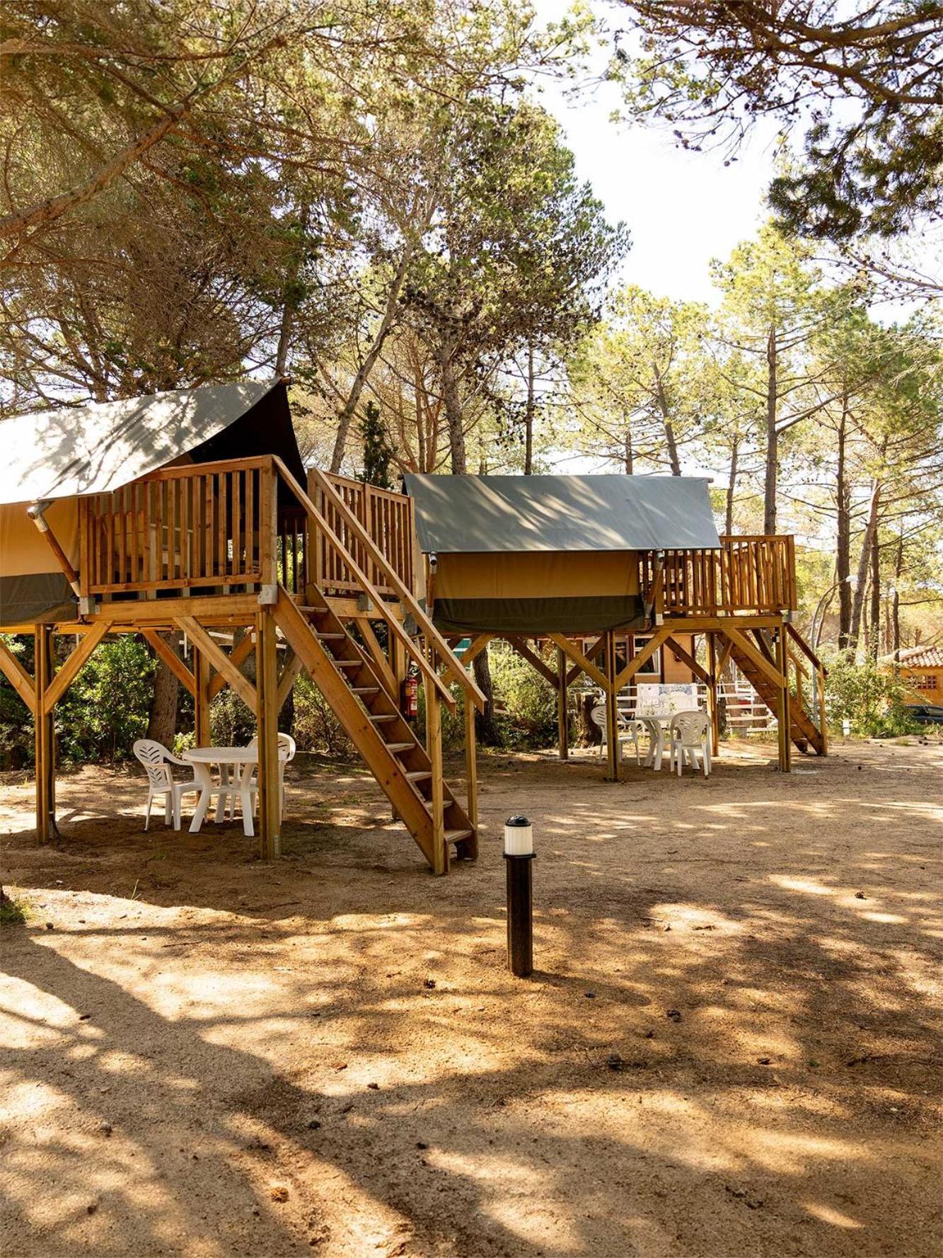 Camping Santa Elena Lloret de Mar Bagian luar foto