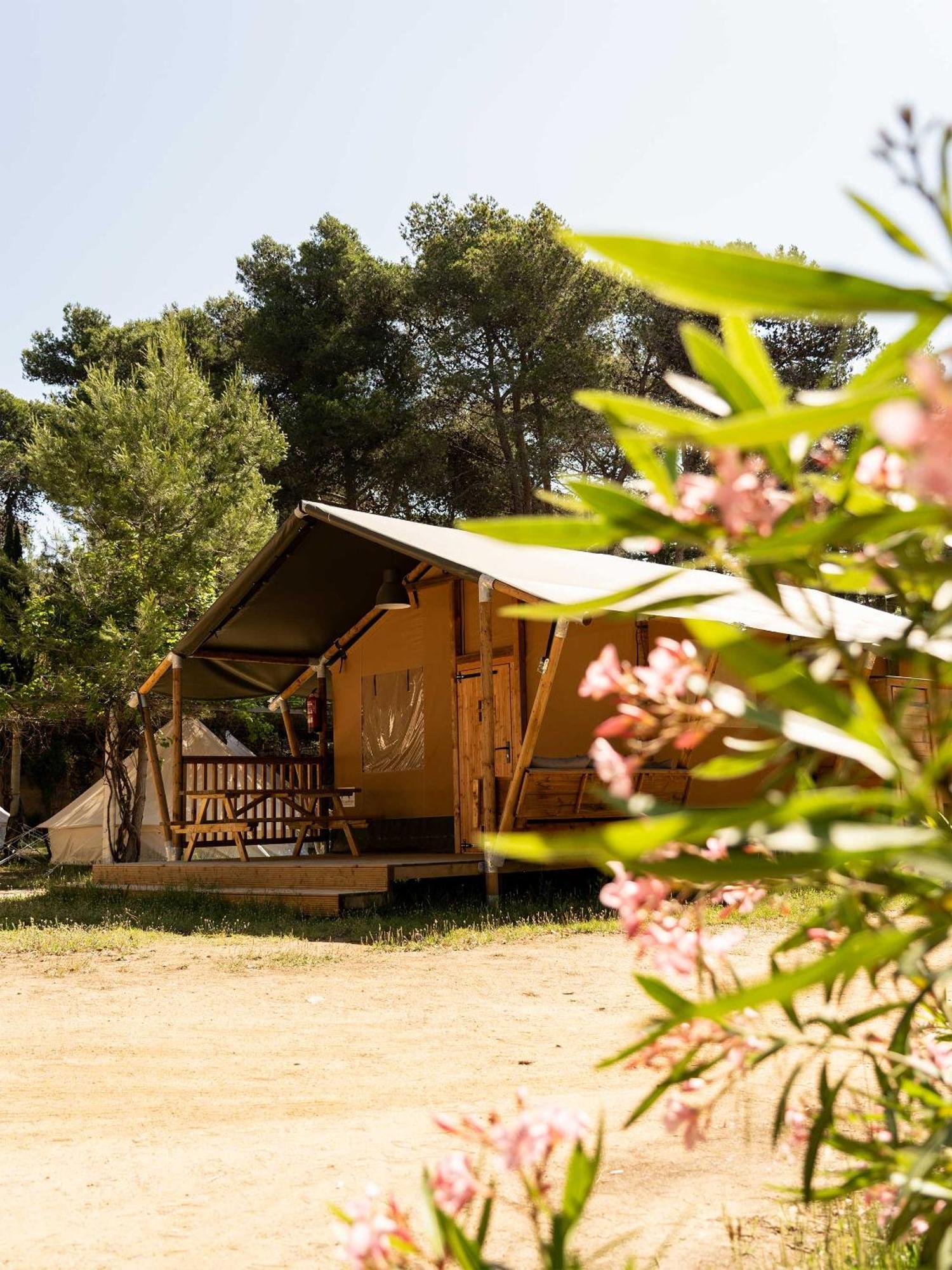 Camping Santa Elena Lloret de Mar Bagian luar foto