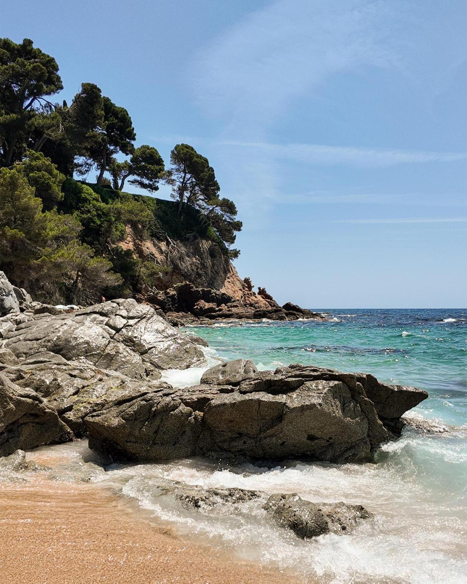 Camping Santa Elena Lloret de Mar Bagian luar foto